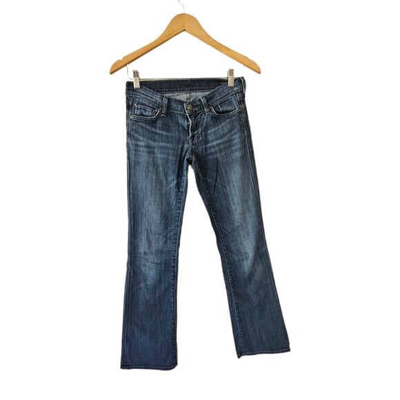 CITIZENS OF HUMANITY Jeans Boot Size 25 pockets Denim Blue Emannuelle - Picture 1 of 5